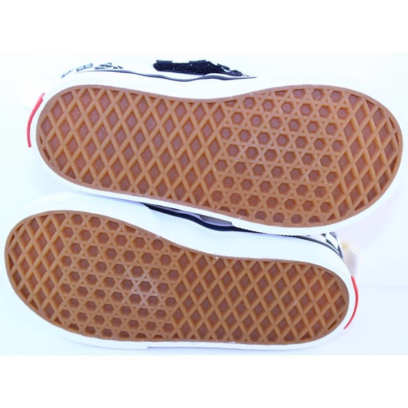 Vans Asher Slip-On Black Sneakers Toddler's Size 6 - Picture 11 of 12